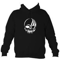 Tribal Simple Skull Hoodie-Hoodie-Jet black-Mudchutney