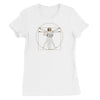 Da Vinci Vitruvian Man Melodeon Women's T-Shirt