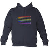 Rainbow Bows Hoodie-Hoodie-Denim-Mudchutney