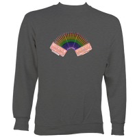 Rainbow Accordion Sweatshirt