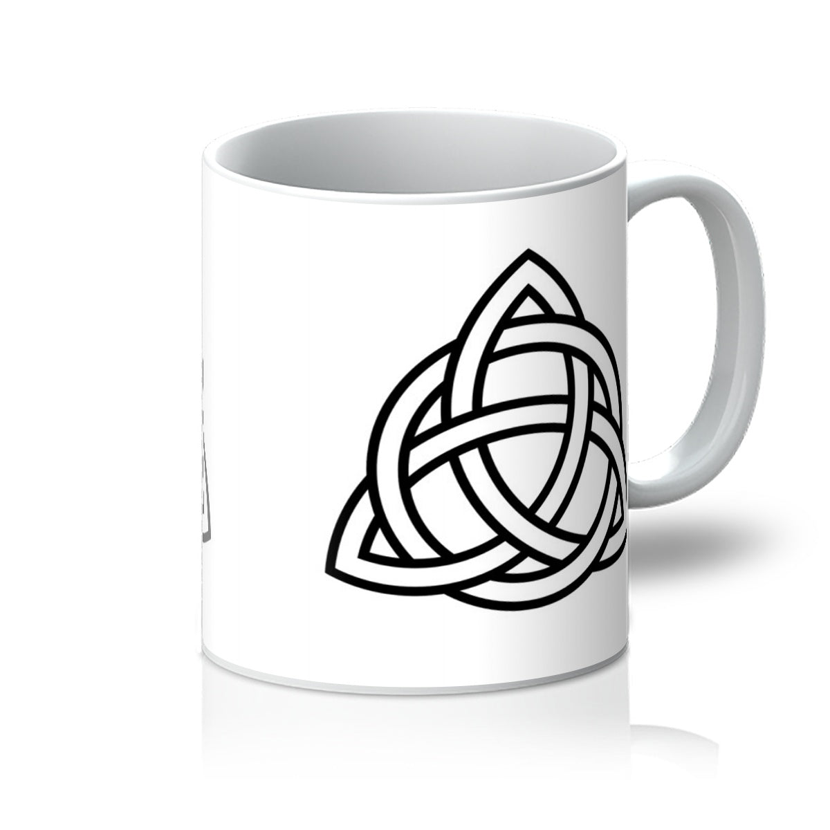 Triangular Celtic Knot Mug