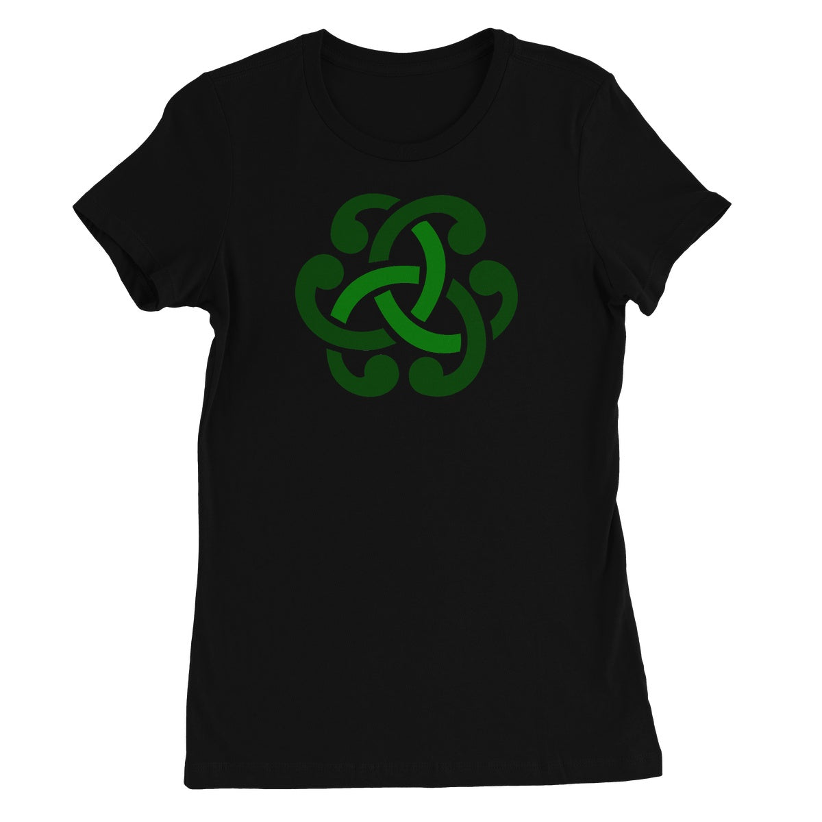Green Celtic Knot Women's T-Shirt