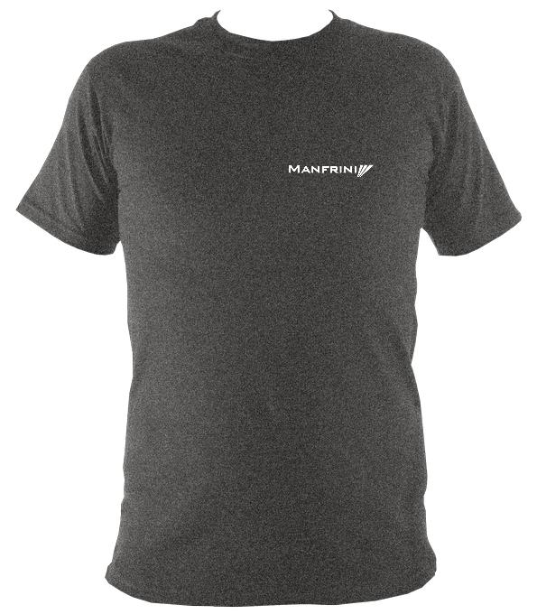 Manfrini Mens T-shirt - T-shirt - Tweed - Mudchutney