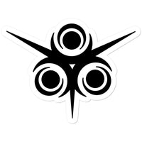 Star And Circle Tribal Sticker