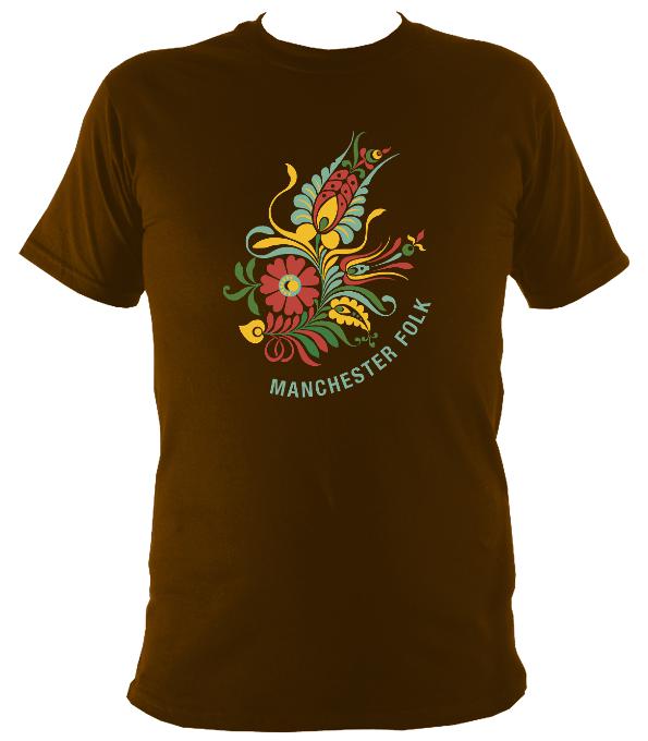 Manchester Folk T-shirt - T-shirt - Dark Chocolate - Mudchutney