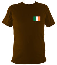 Irish Flag T-shirt - T-shirt - Dark Chocolate - Mudchutney
