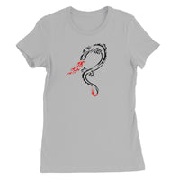 Tribal Dragon Breathing Fire Women's T-Shirt