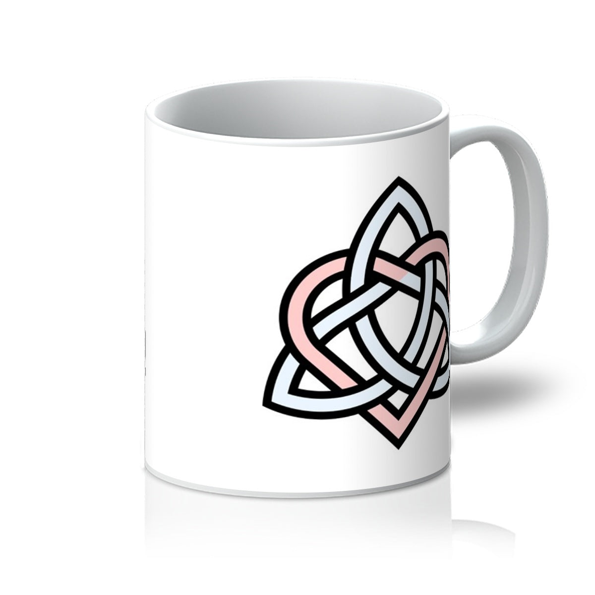 Woven Celtic Hearts Mug