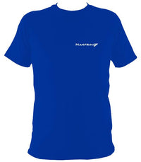 Manfrini Mens T-shirt - T-shirt - Royal - Mudchutney