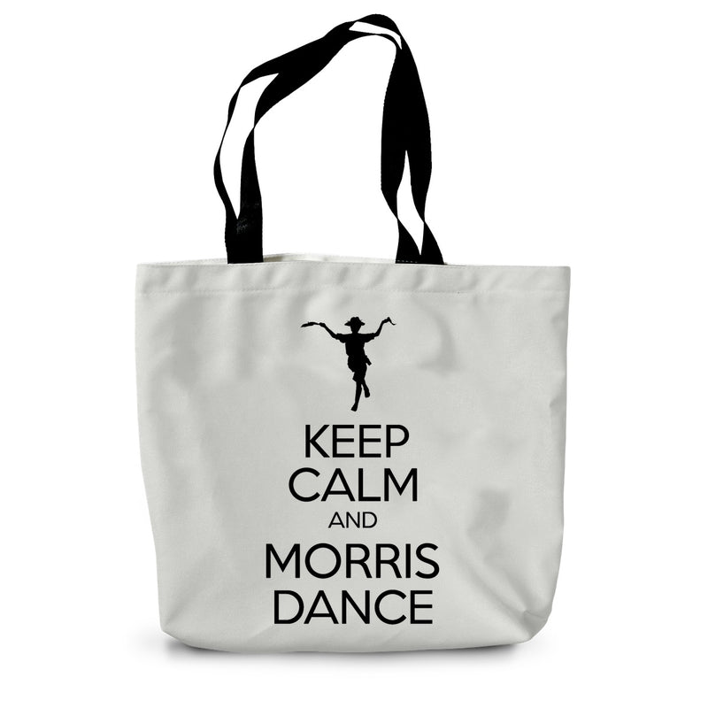 Keep Calm & Morris Dance Canvas Tote Bag