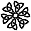 Celtic Flower Sticker