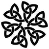 Celtic Flower Sticker