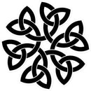 Celtic Flower Sticker