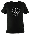 Tribal Sun T-shirt - T-shirt - Black - Mudchutney