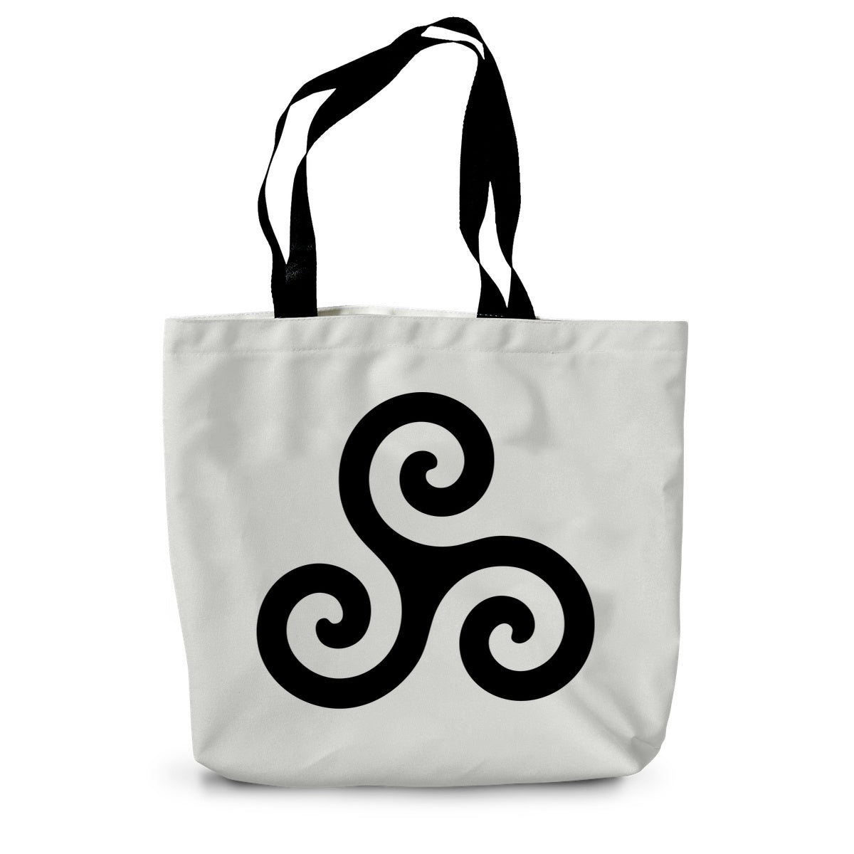 Celtic Triskelion Canvas Tote Bag