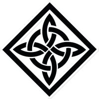 Celtic Diamond Sticker