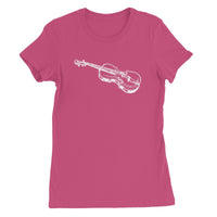 Fiddle Sketch Women's Favourite T-Shirt