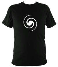 Spiral T-shirt - T-shirt - Black - Mudchutney