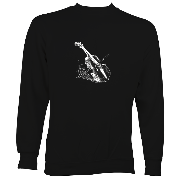 Fiddle and Bow Sketch Sweatshirt