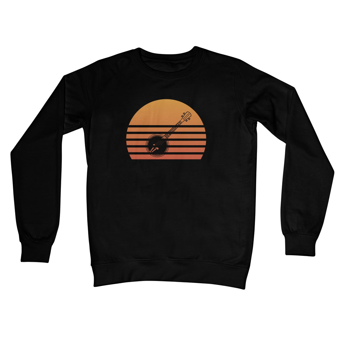 Sunset Banjo Crew Neck Sweatshirt