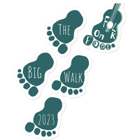 The Big Walk Sticker Sticker