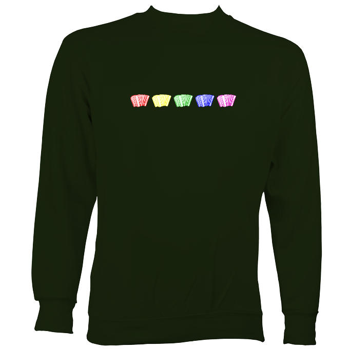 Rainbow Accordions / Melodeons Sweatshirt