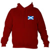 Scottish Saltire Flag Hoodie-Hoodie-Red hot chilli-Mudchutney
