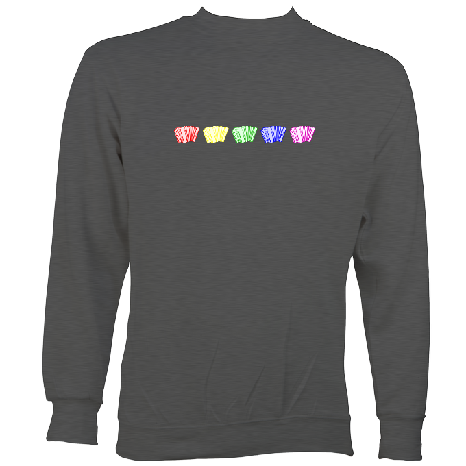 Rainbow Accordions / Melodeons Sweatshirt