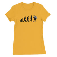 Evolution of Accordion Players Women's T-Shirt