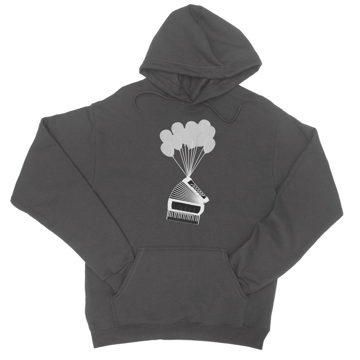 Banksy Style Accordion Hoodie