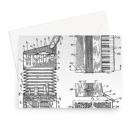 Accordion Patent Greeting Card