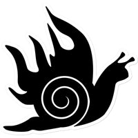 Dragon Snail Sticker