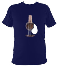 Guitar Strings and Neck T-shirt - T-shirt - Navy - Mudchutney