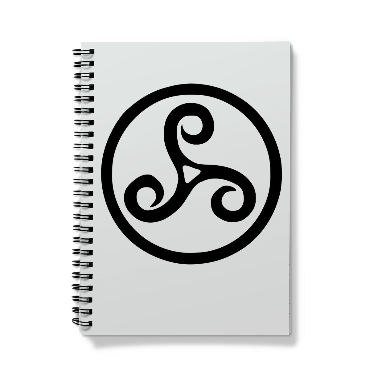 Celtic Triskelion Circle Notebook