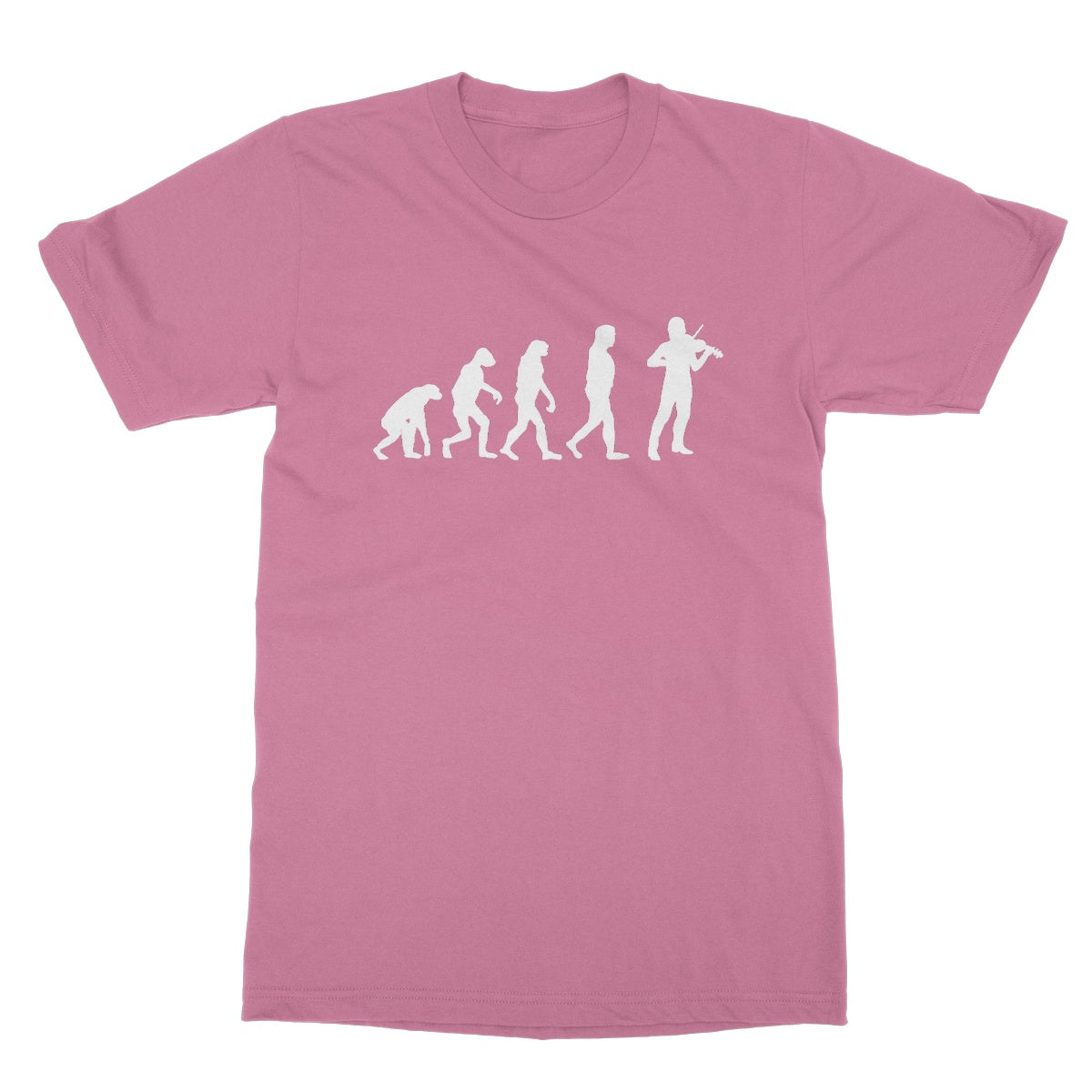 Evolution of Fiddle Players T-Shirt