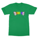 Rainbow Sound Wave Concertina T-Shirt