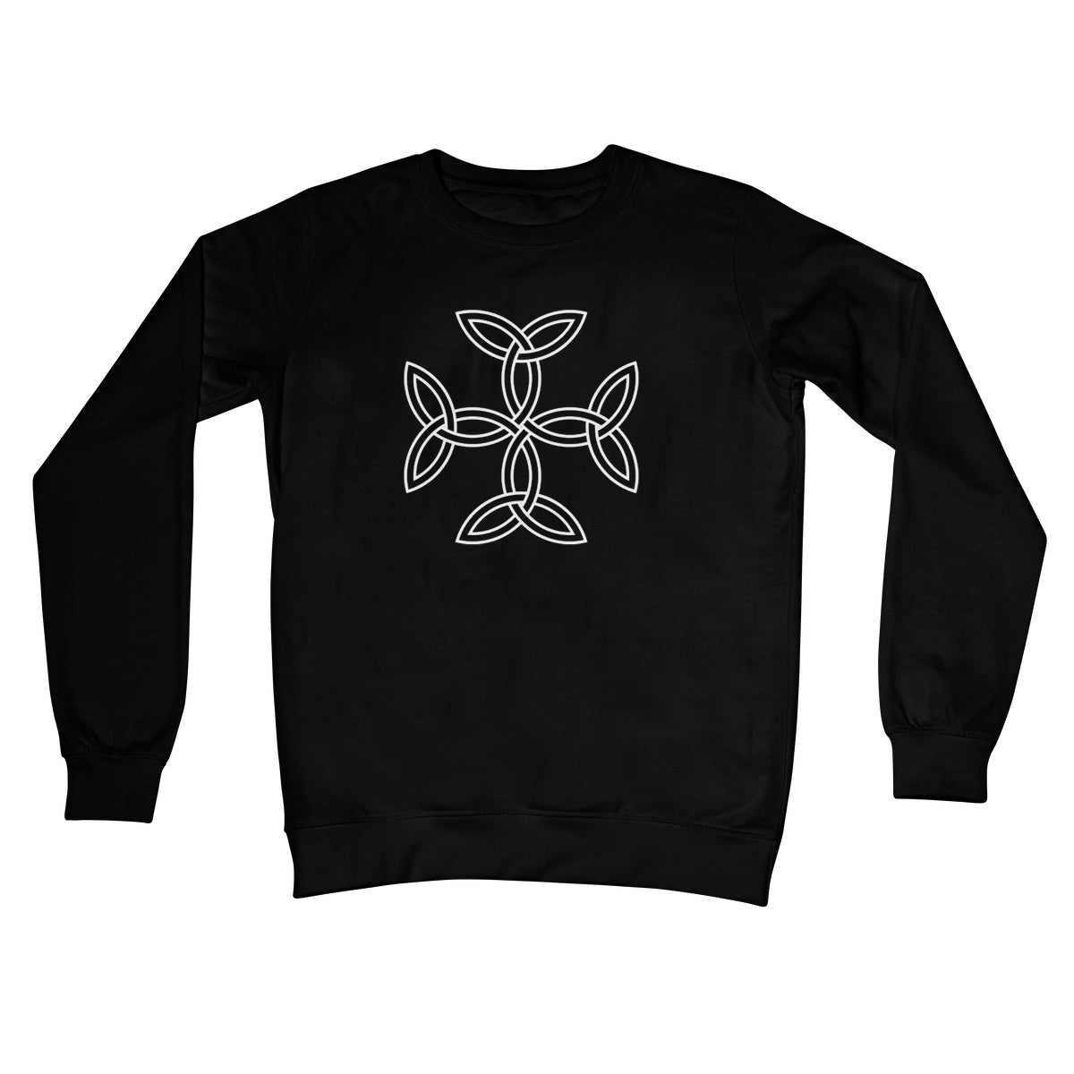 Celtic 4 sided knot Crew Neck Sweatshirt