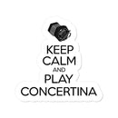 Keep Calm & Play Anglo Concertina Sticker