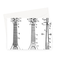 Mandolin Patent Greeting Card