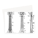 Mandolin Patent Greeting Card