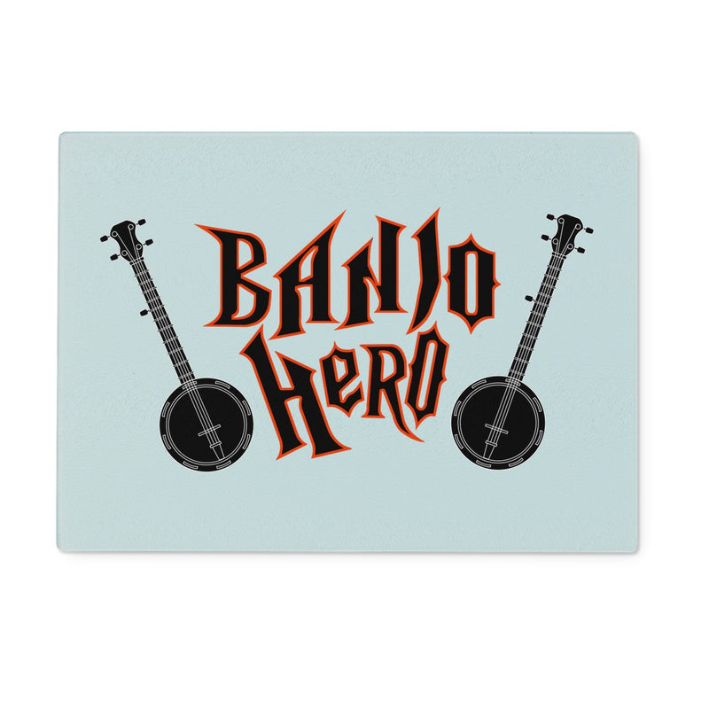 Banjo Hero Glass Chopping Board