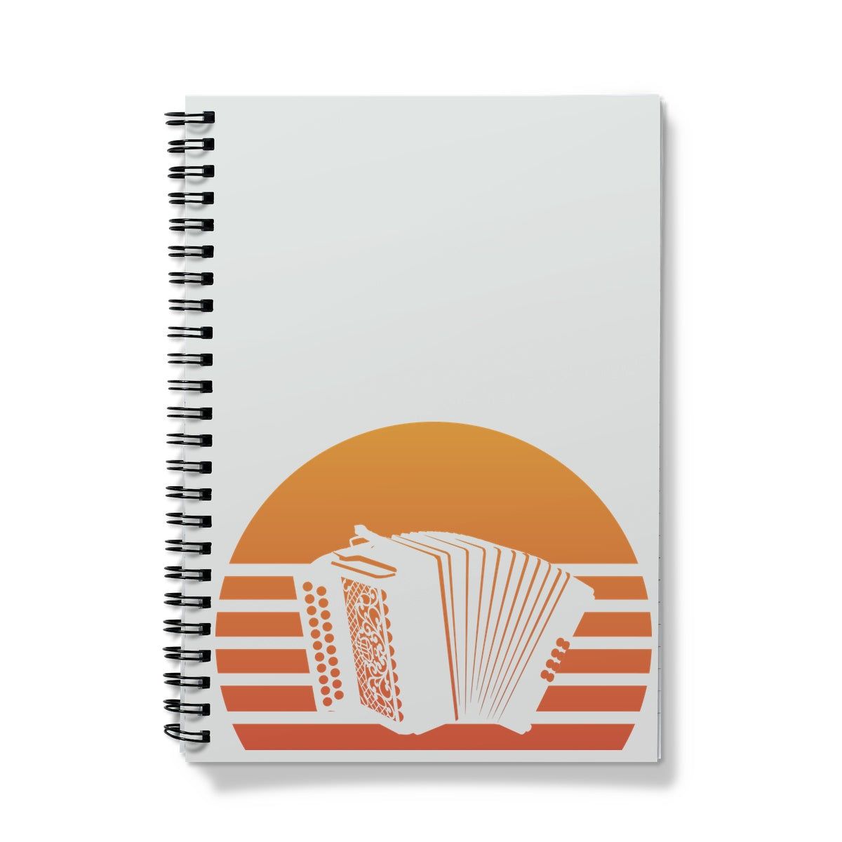Sunset Melodeon Notebook