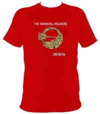 Tannahill Weavers "Orach" T-shirt - T-shirt - Red - Mudchutney