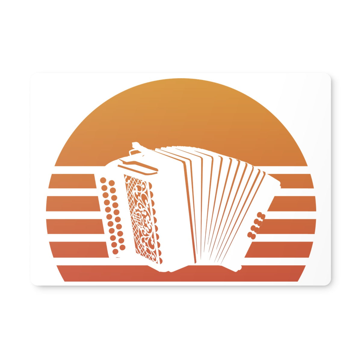 Sunset Melodeon Placemat