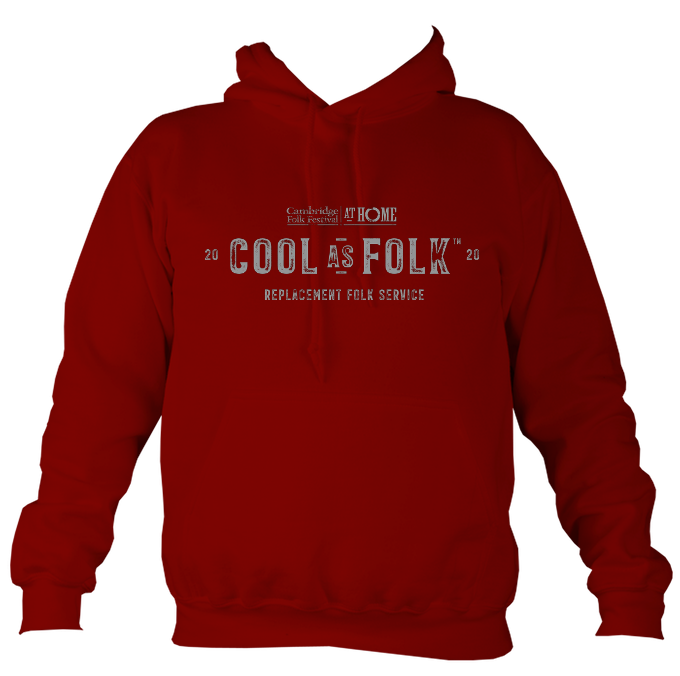 Cambridge Folk Festival Cool as Folk Hoodie