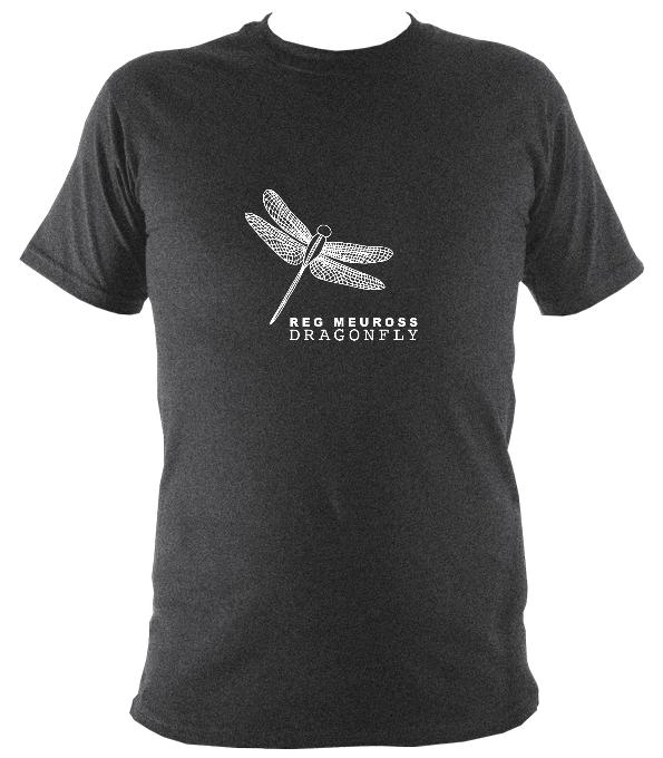 Reg Meuross "Dragonfly" T-shirt - T-shirt - Dark Heather - Mudchutney