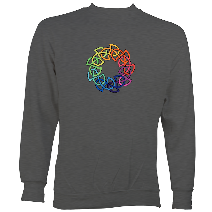 Rainbow Celtic Knot Sweatshirt