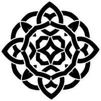 Celtic Flower Sticker