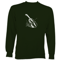 Fiddle and Bow Sketch Sweatshirt