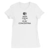 Keep Calm & Play English Concertina Women's T-shirt